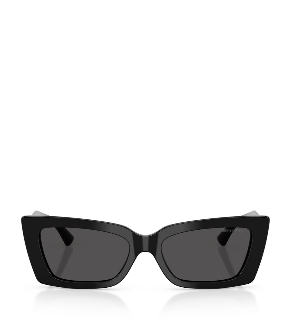 Cat Eye Logo Sunglasses