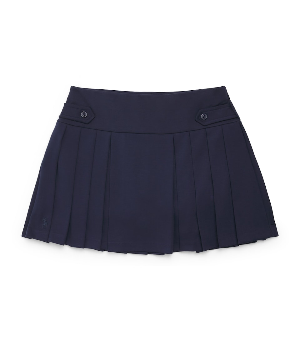 Ralph Lauren Kids x Wimbledon Pleated Mini Skirt (7-14 Years) Rl Navy
