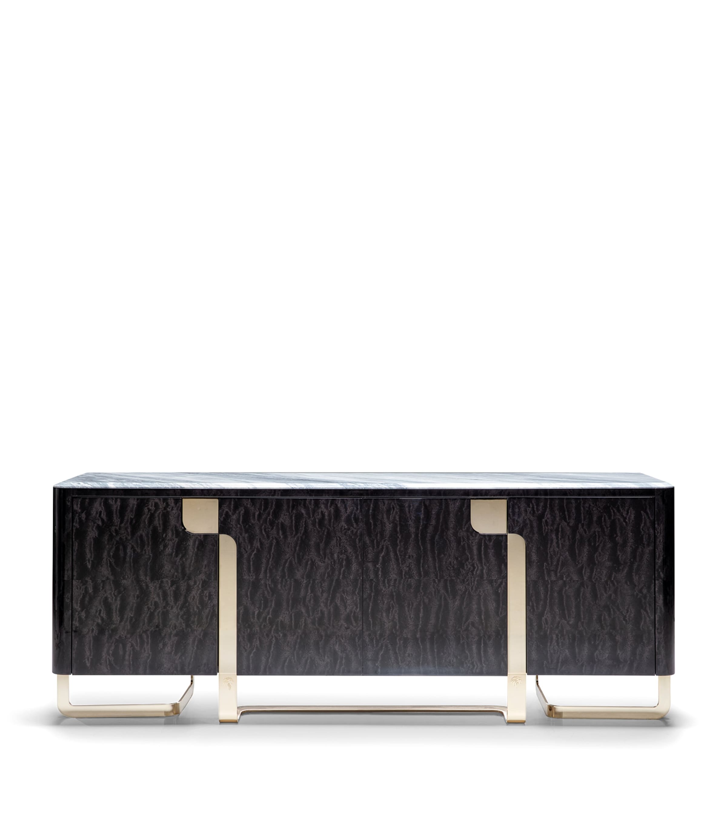 Giorgio Collection Charisma Buffet Grey And Grey Marble