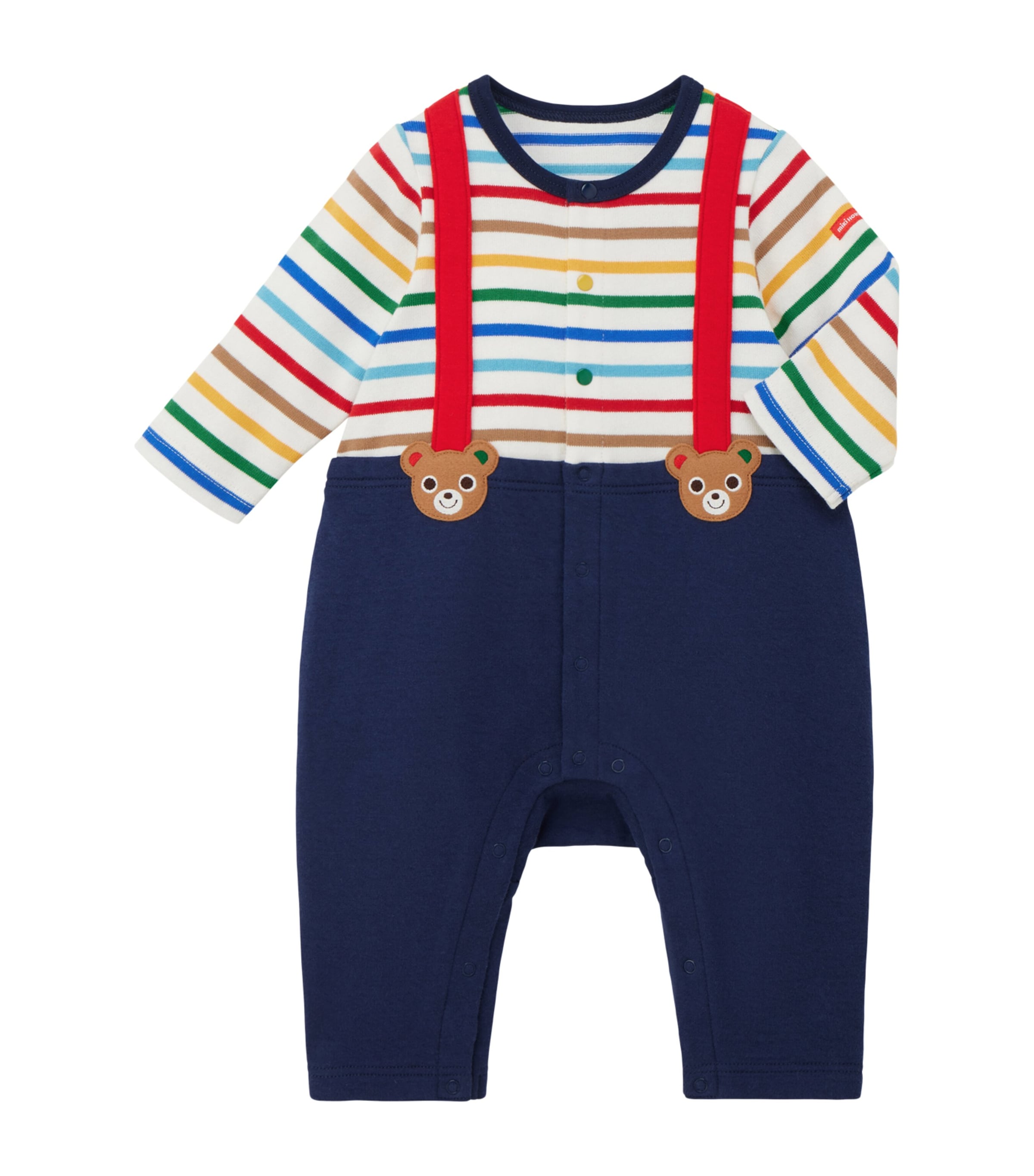 Cotton Stripe Playsuit (6-24 Months)