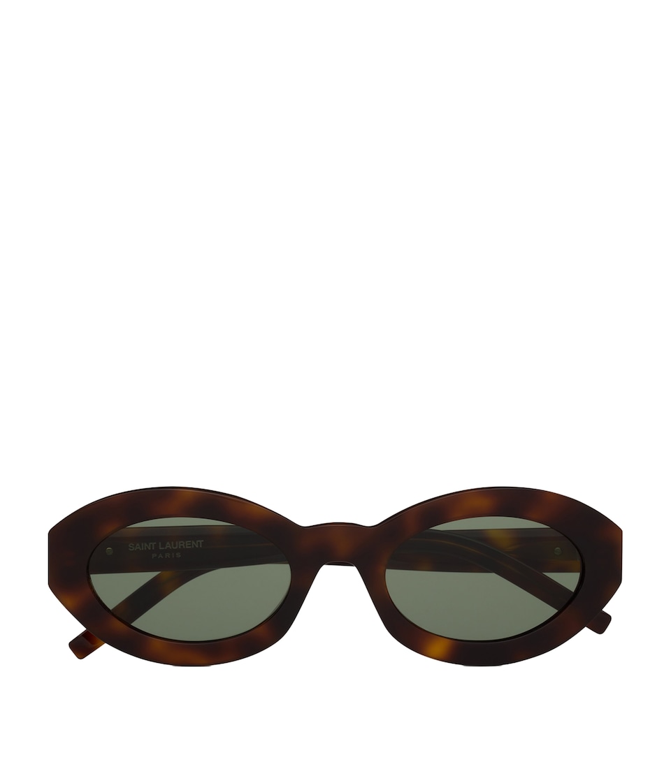 Tortoiseshell Cassandre Oval Sunglasses