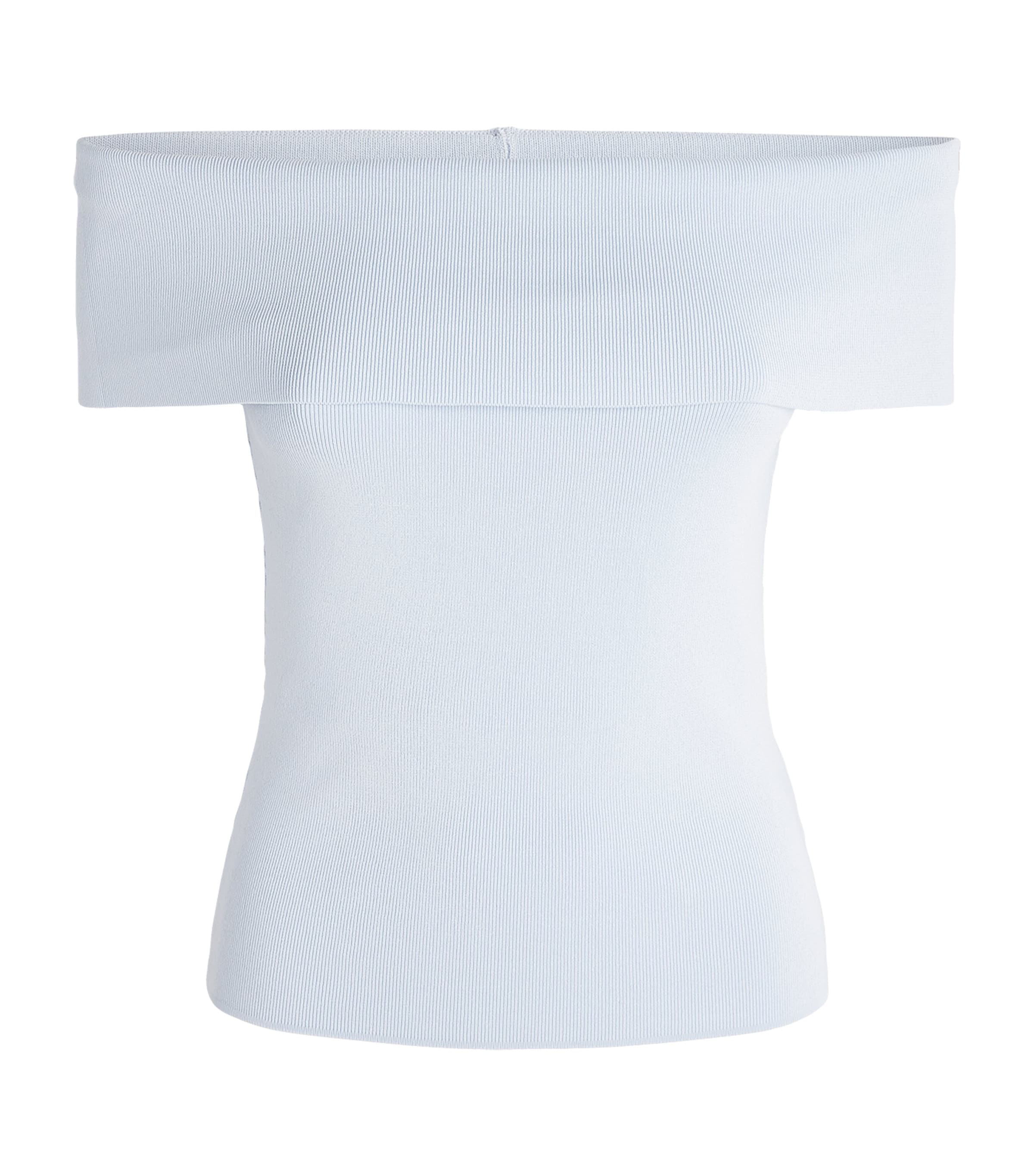 Knitted Off-The-Shoulder Top