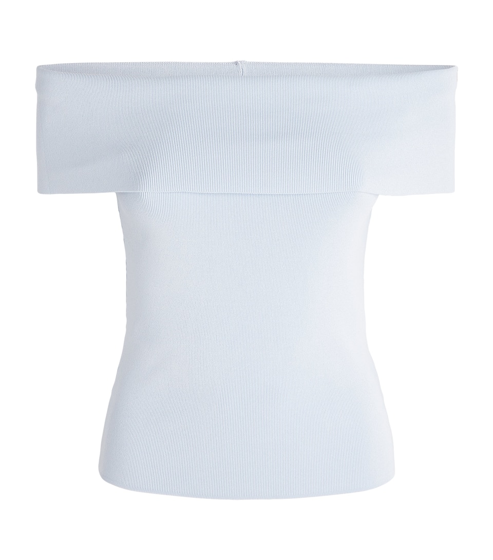 Knitted Off-The-Shoulder Top