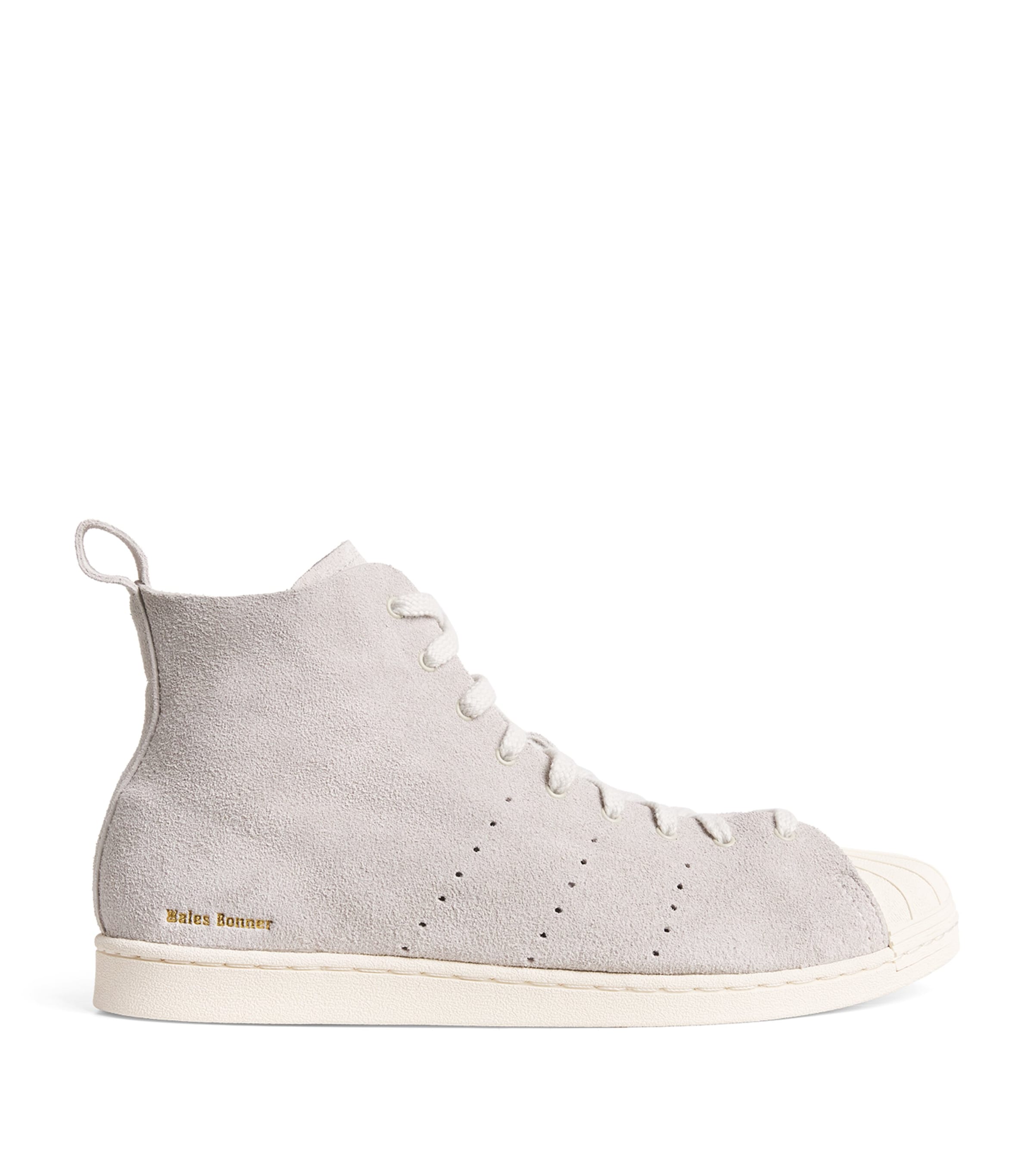 x Wales Bonner Suede High-Top Sneakers