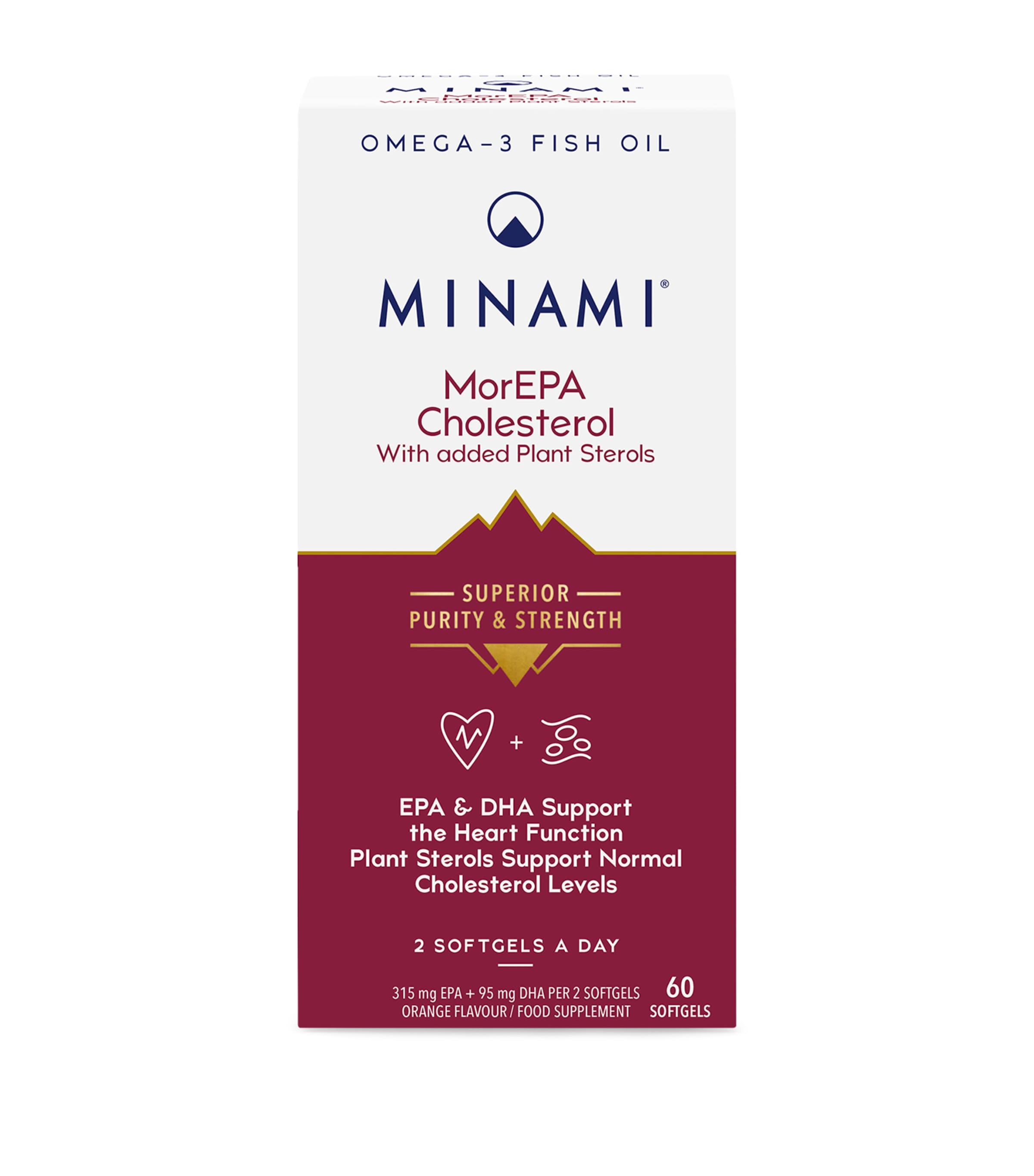 Minami MorEPA Cholesterol (60 Softgel Tablets)