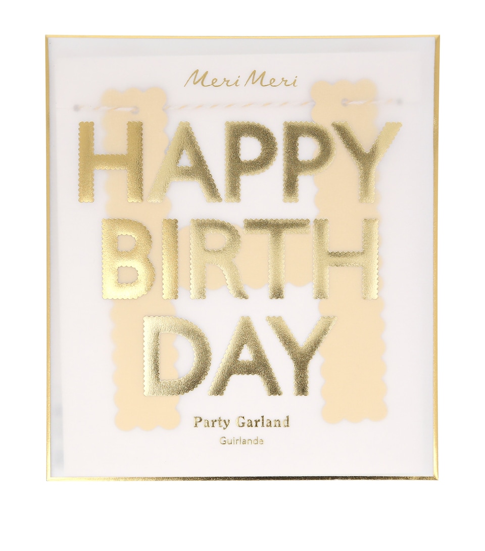 Happy Birthday Garland