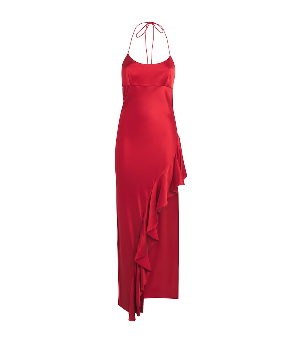 Alice+Olivia Womens Palma Maxi Dress Hibiscus