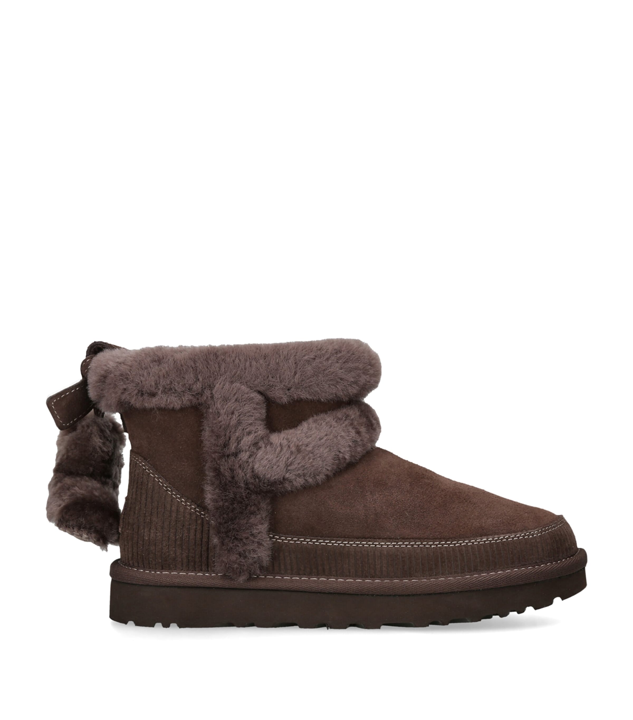 UGG Suede Classic Mini Heritage Boots Dark Brown