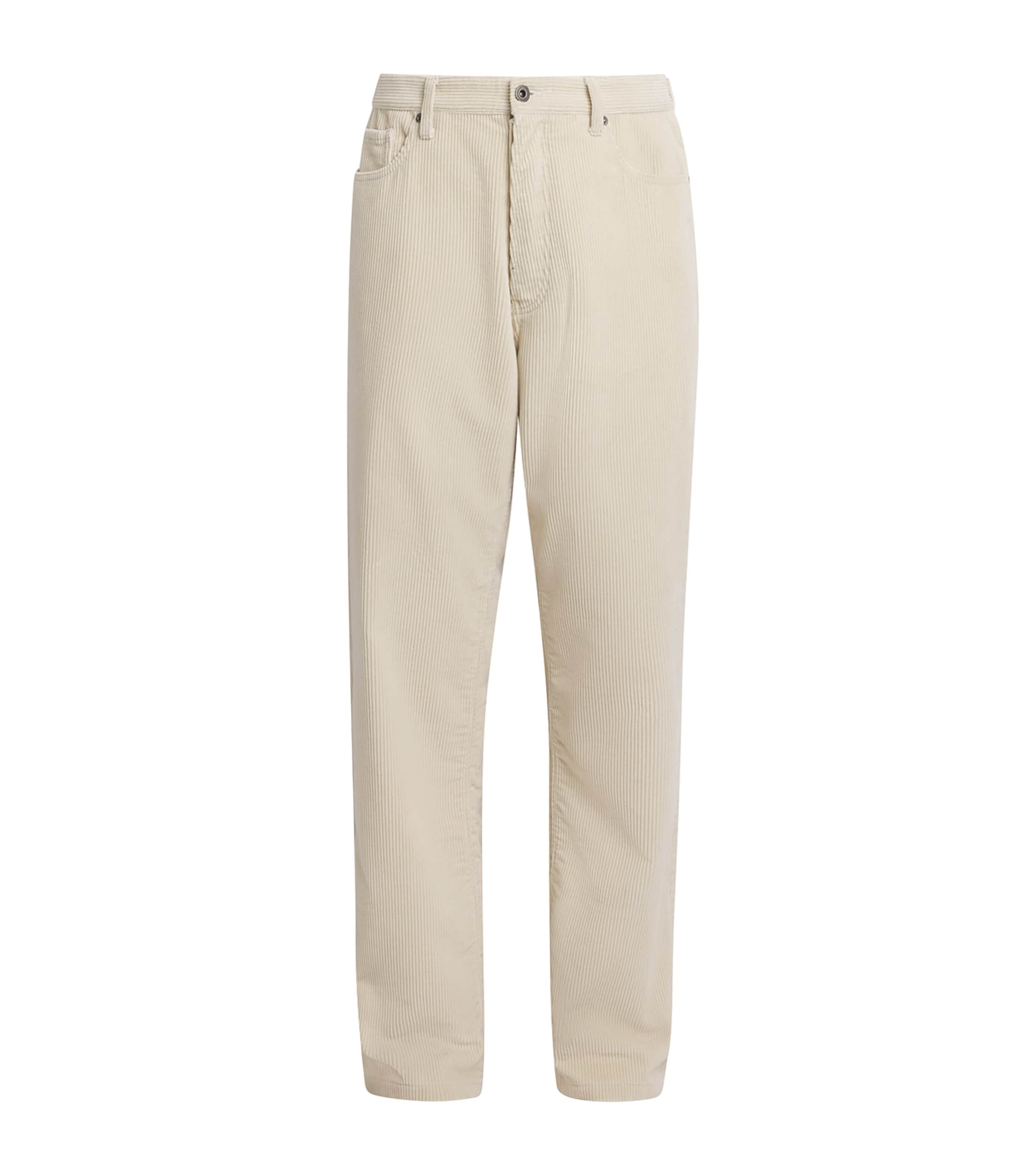 Cotton Corduroy Five-Pocket Trousers
