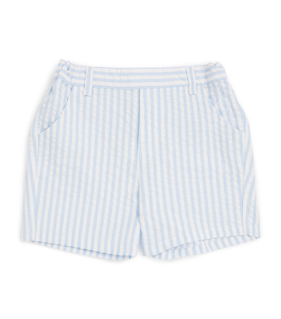 Cotton Stripe Shorts (3 Months-4 Years)