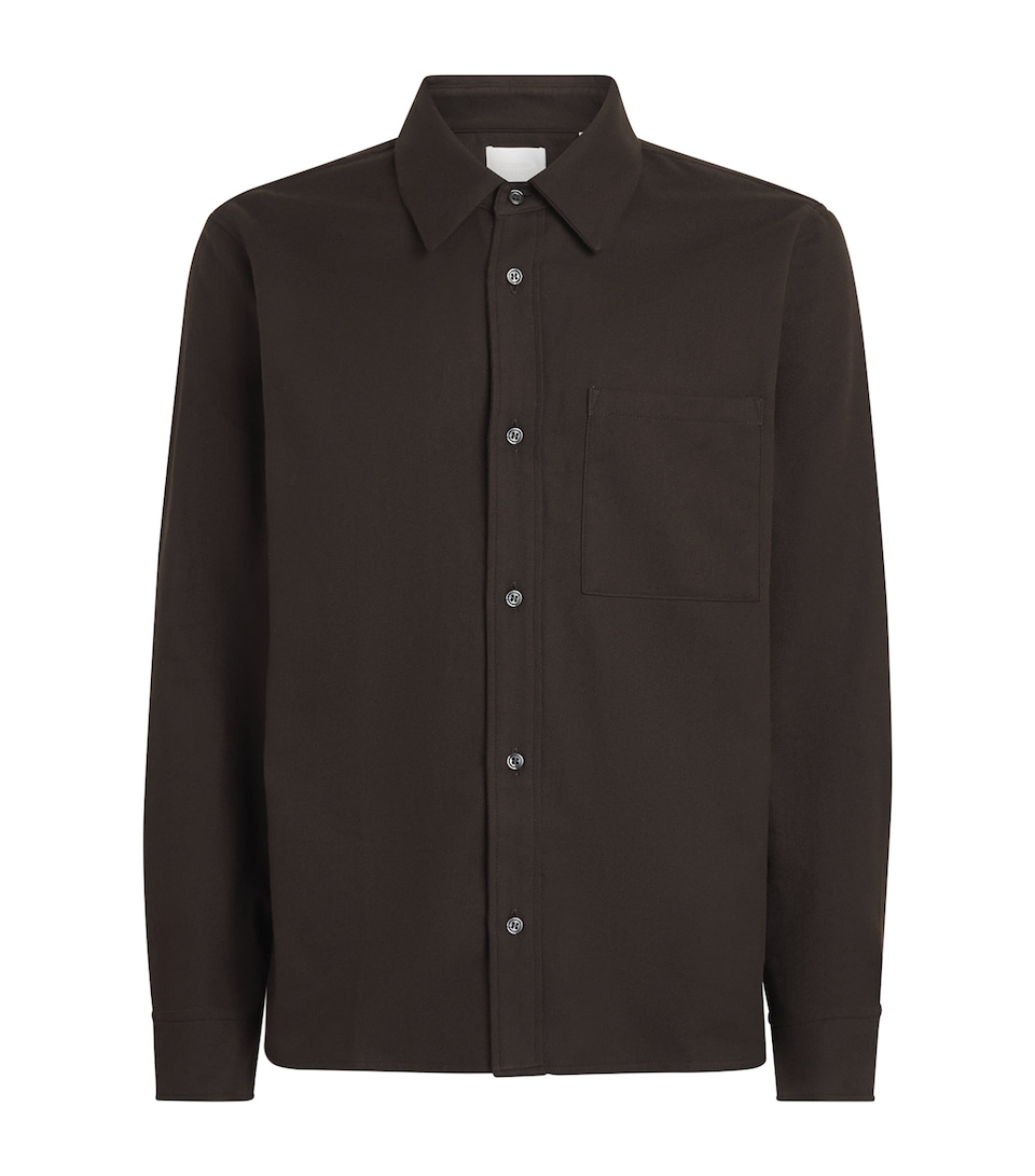 Citizens of Humanity Mens Cotton Cairo Shirt Brown