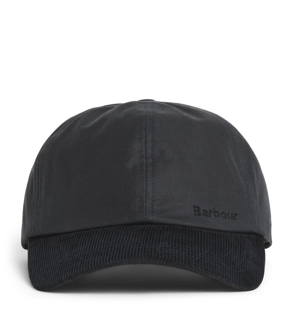 Barbour Cotton Ashby Baseball Cap Navy