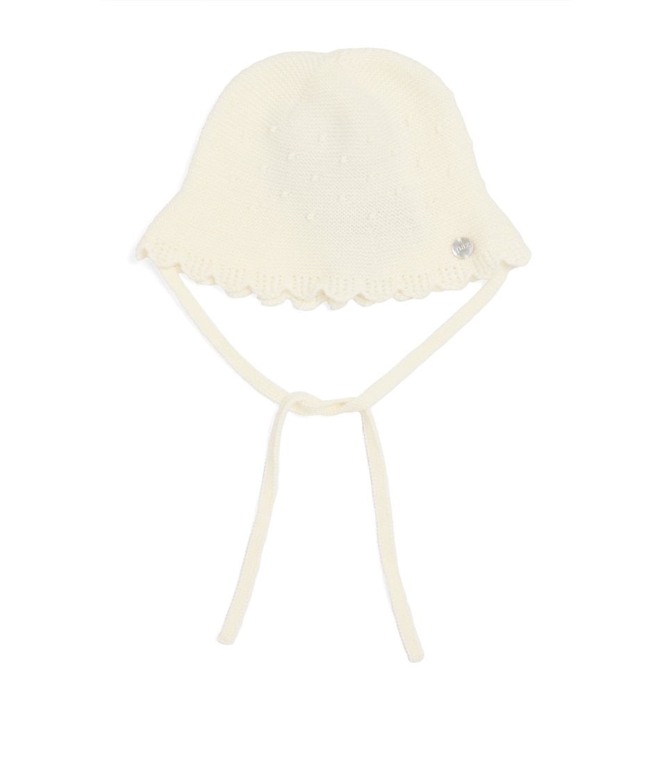 Cotton Knit Bonnet (0-24 Months)