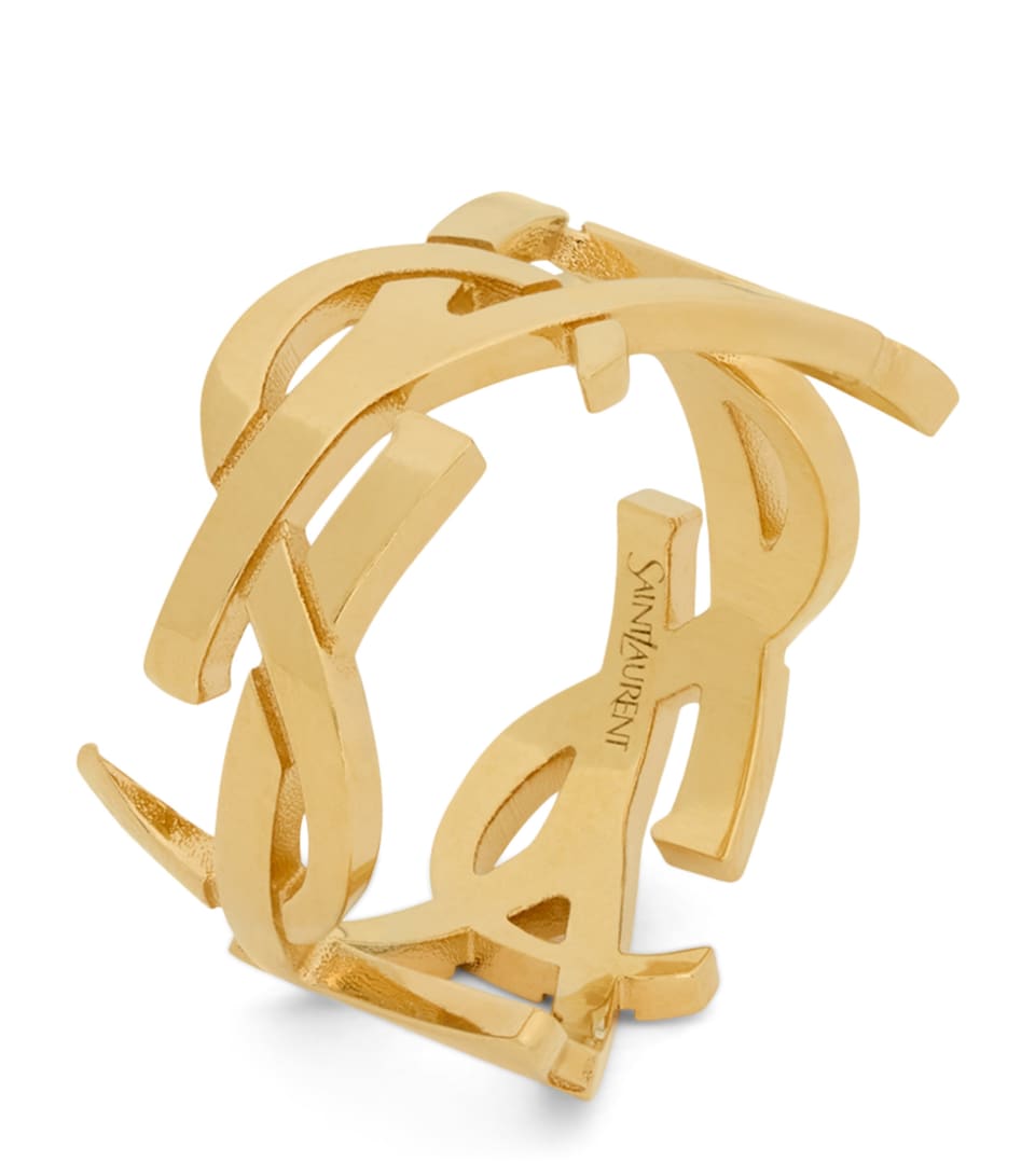 Saint Laurent Cassandre Scarf Ring