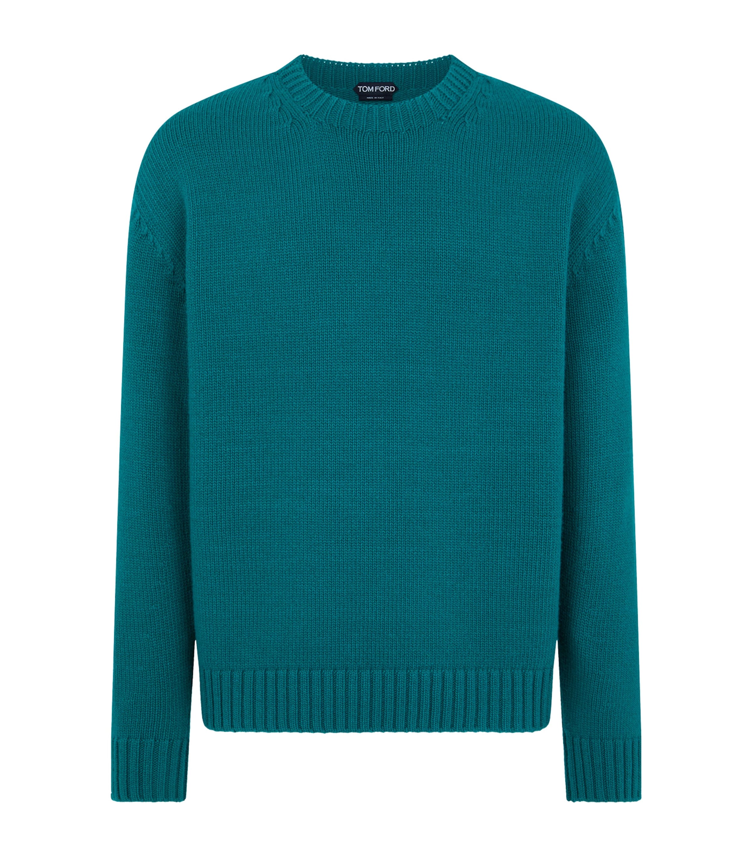 TOM FORD Mens Virgin Wool-Cashmere Sweater Gcu