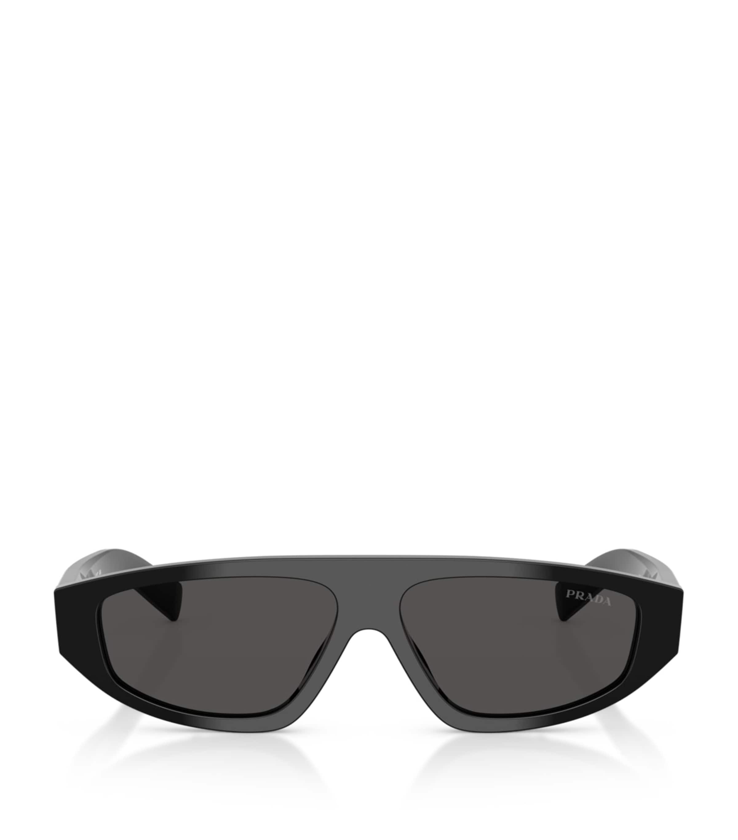 Prada PR C02S  Irregular Sunglasses Black