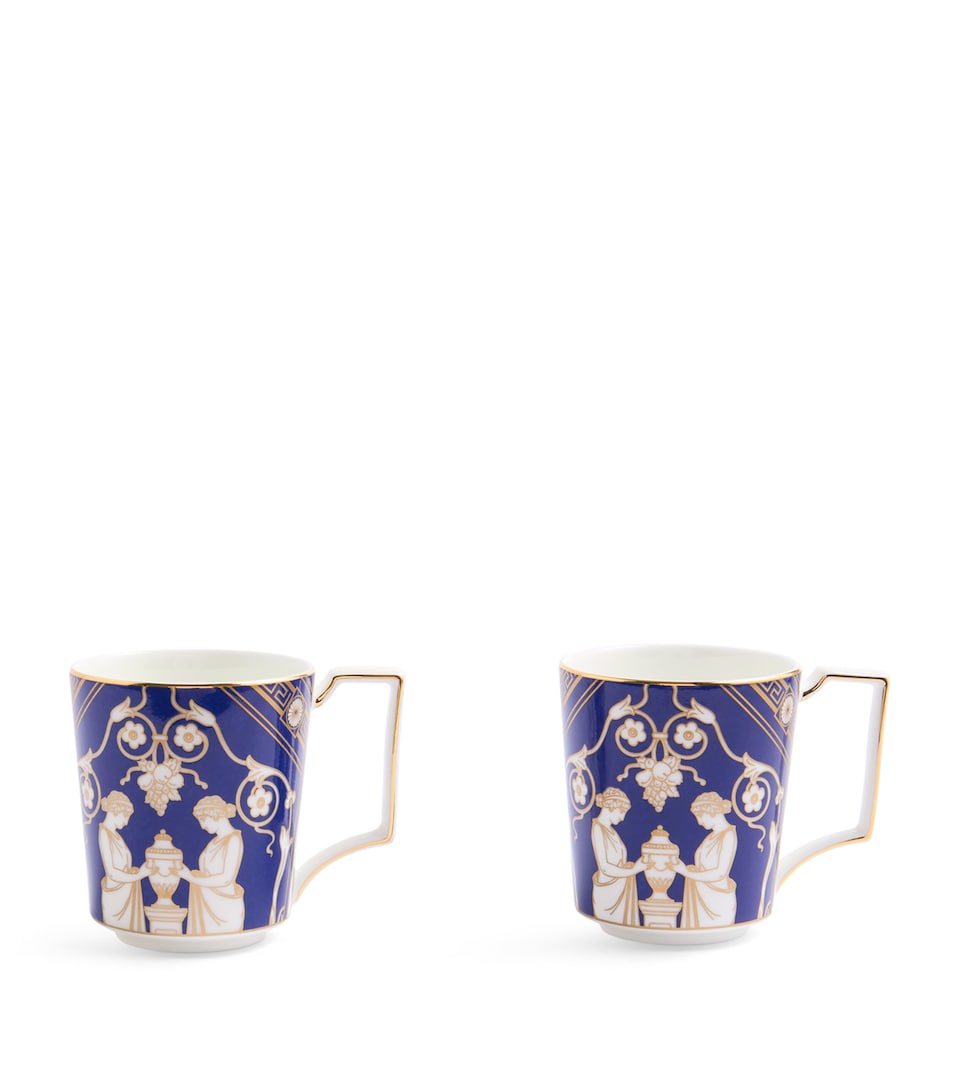 Wedgwood Set of 2 Renaissance Mugs (300ml) Blue
