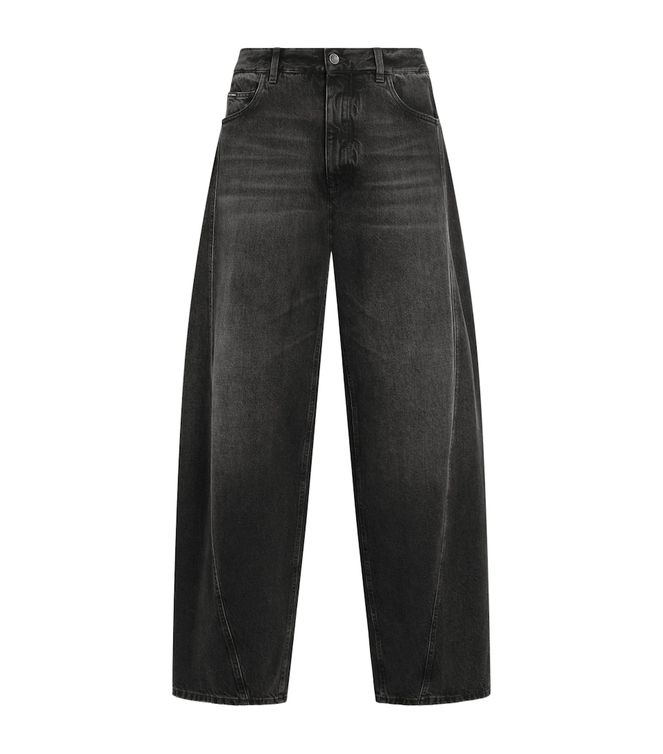 Barrel-Leg Jeans