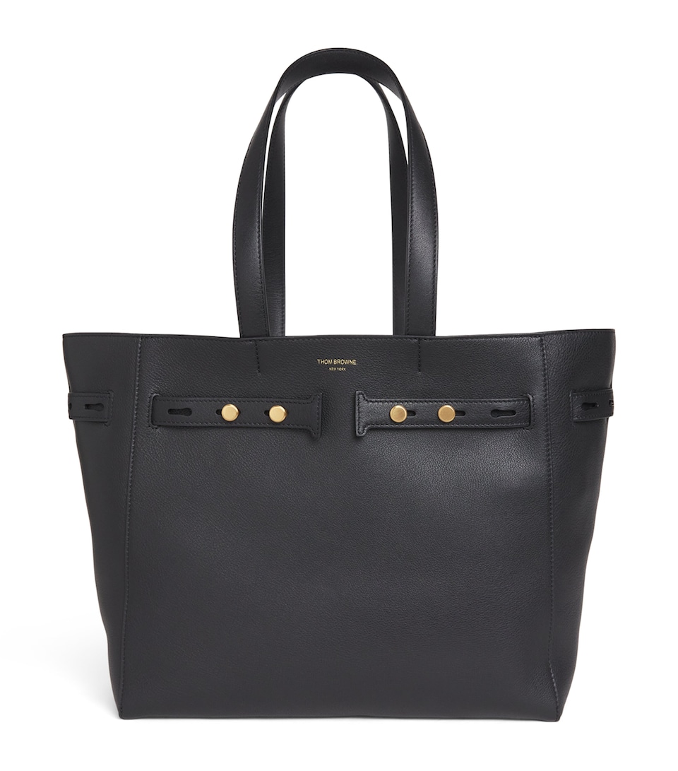 Leather Cabas Tote Bag