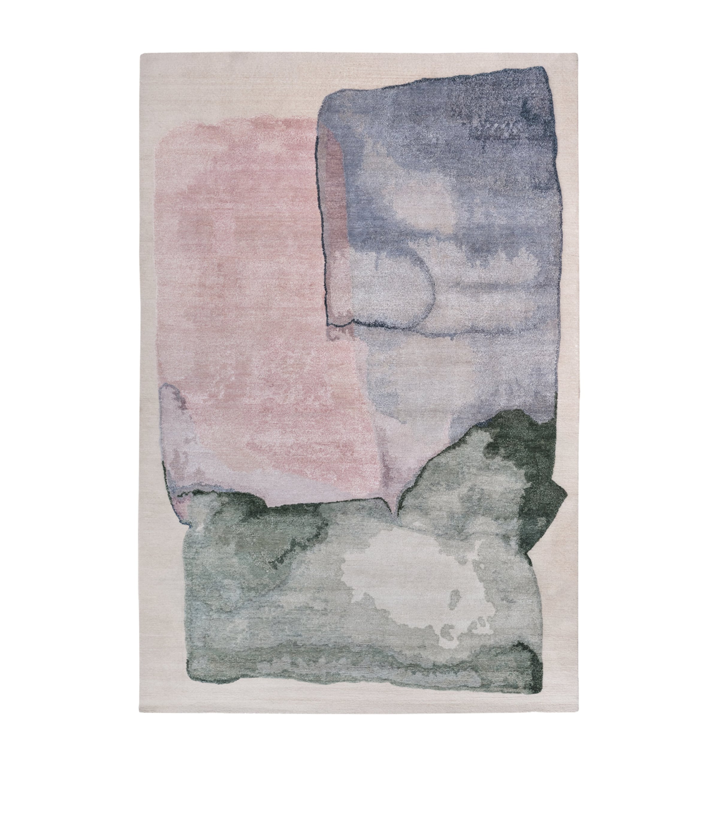 Wool-Nettle Maya Opal Rug (2.74m x 1.83m)