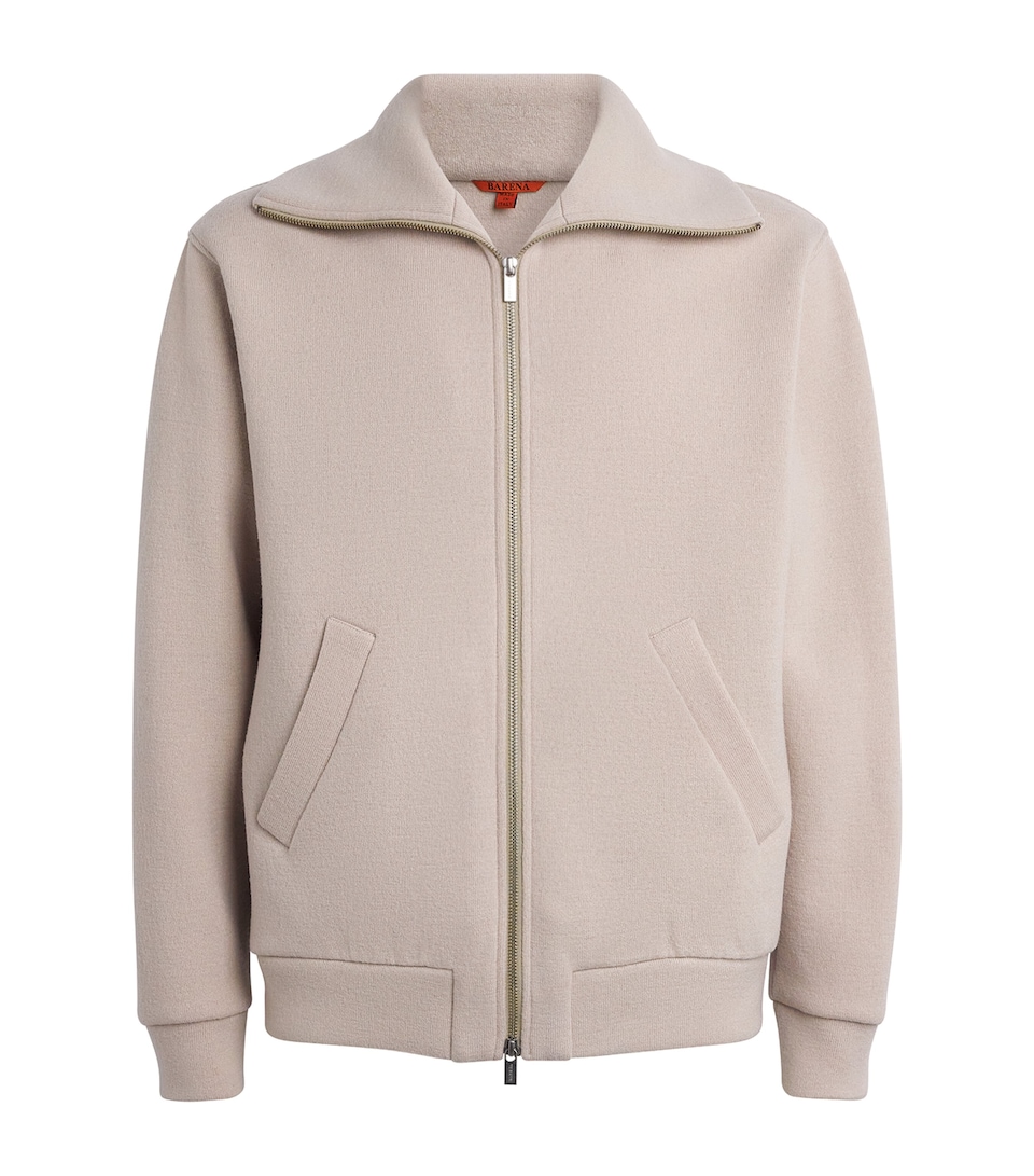 Virgin Wool-Blend Jacket