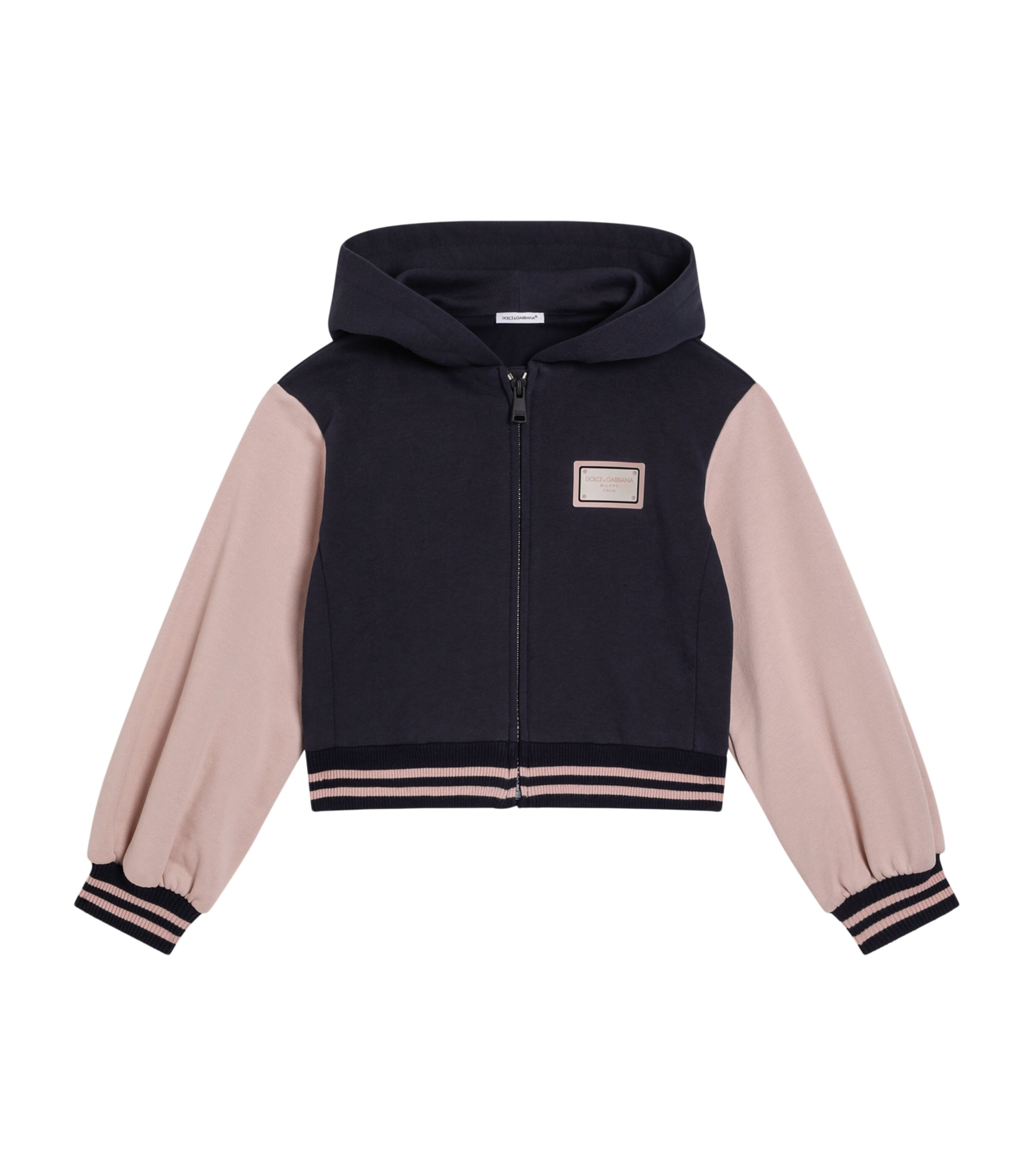 Block-Colour Zip-Up Hoodie (8-13 Years)