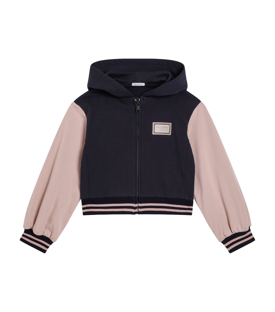 Block-Colour Zip-Up Hoodie (8-13 Years)