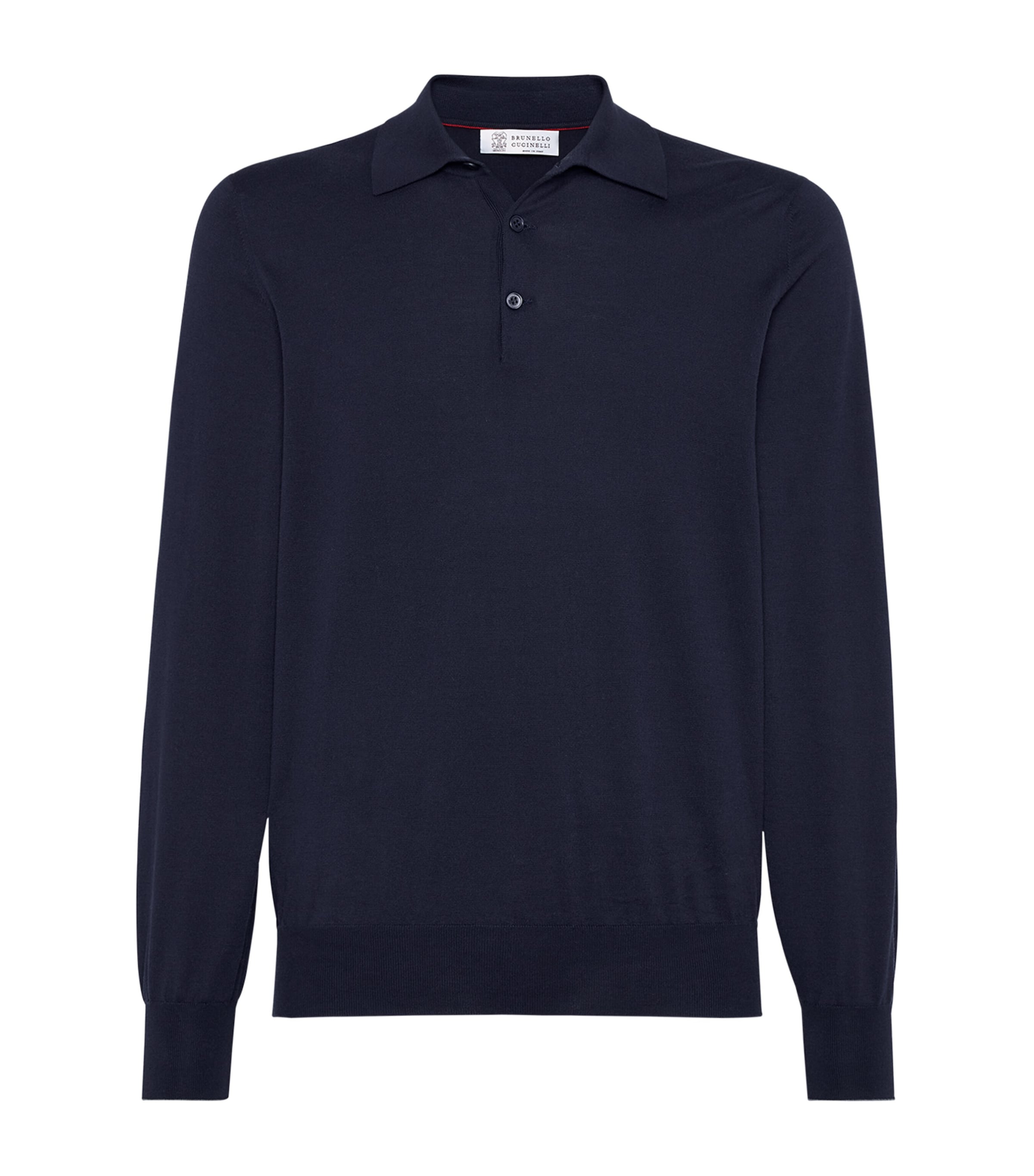 Cotton Polo Sweater