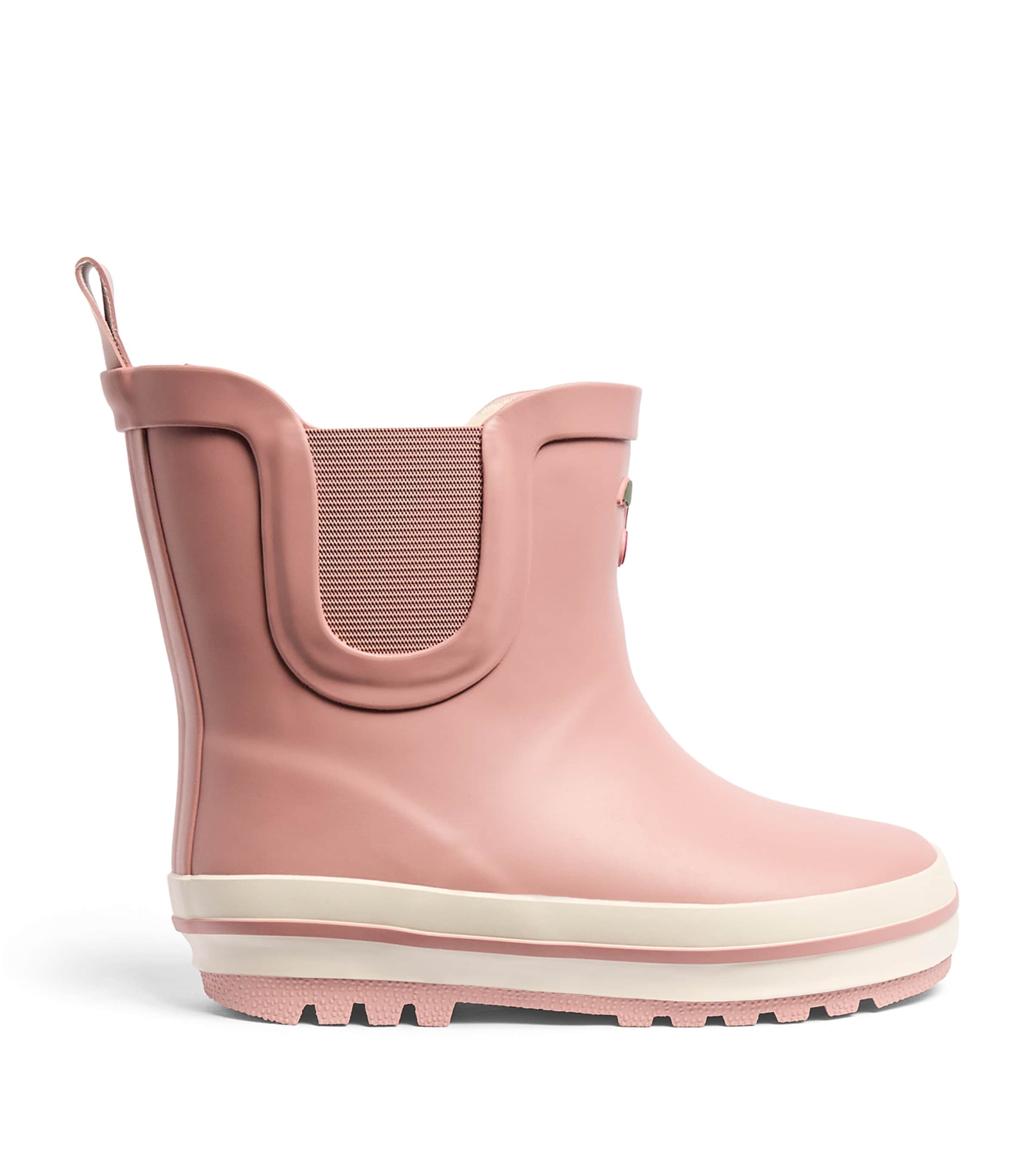 KONGES SLOJD Rubber Fleece-Lined Roi Boots Cameo Brown