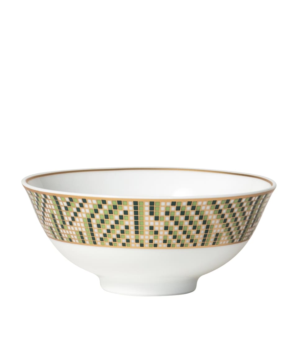 Bernardaud AUGUSTA RICE BOWL 12 CM H. 5 CM 15 CL Or Et Vert