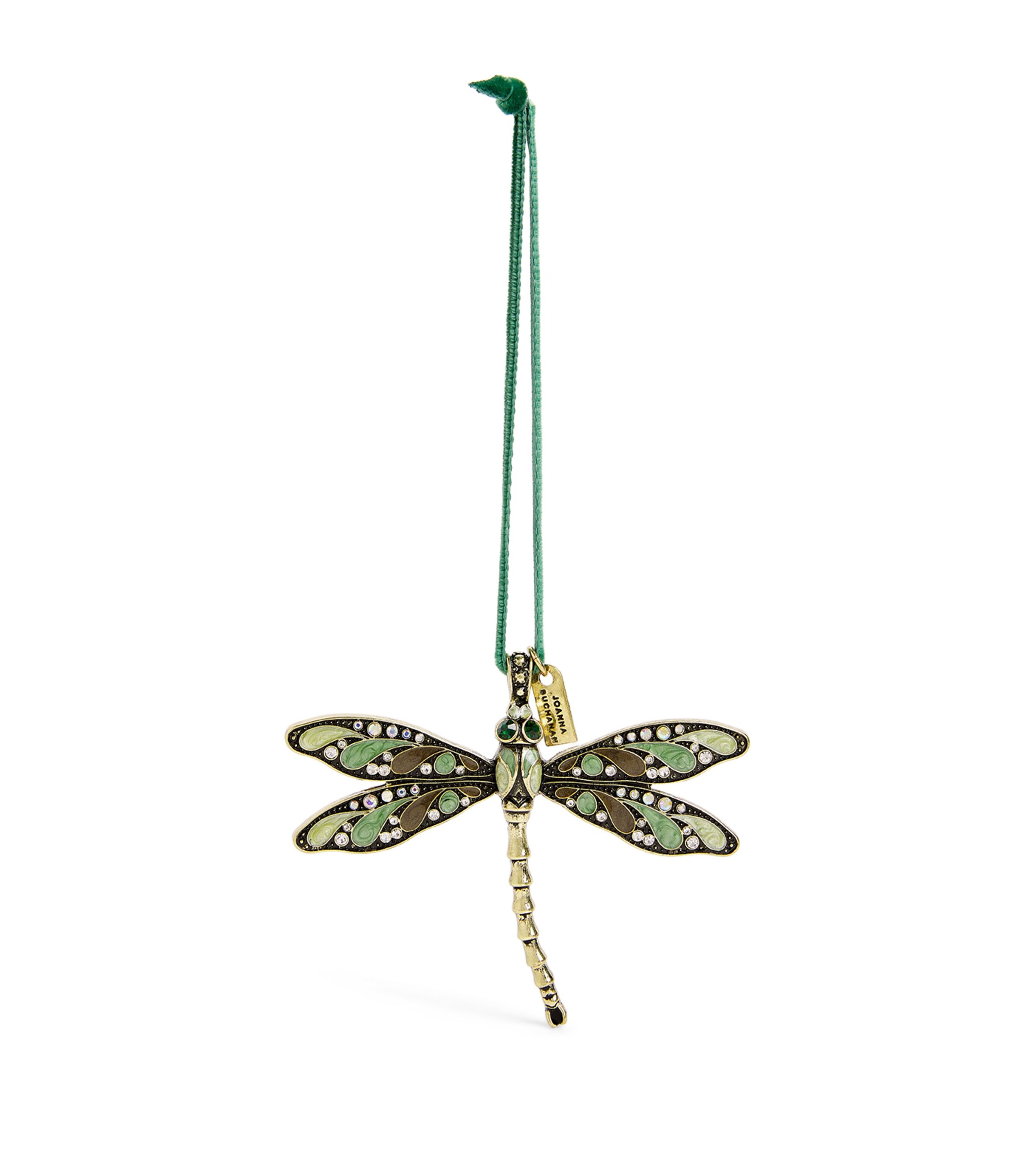 Crystal Dragonfly Tree Decoration