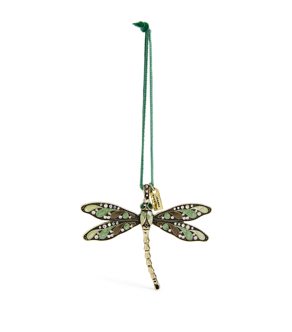 Crystal Dragonfly Tree Decoration