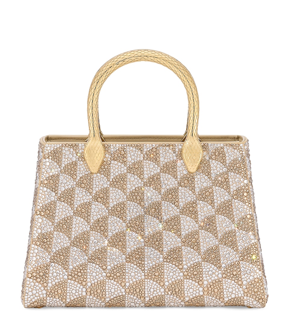 Crystal Serpentine Duo Tote Bag