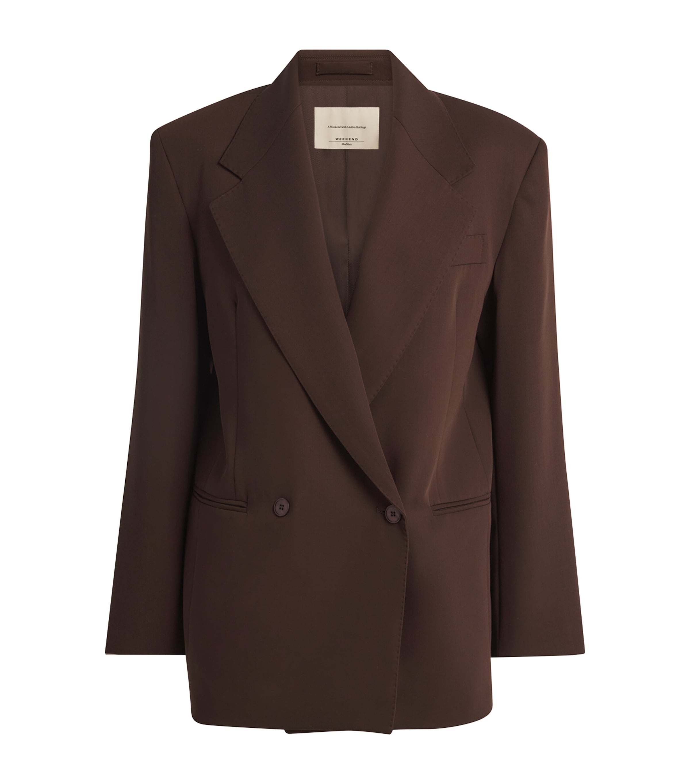 x Giuliva Heritage Virgin Wool Twill Blazer