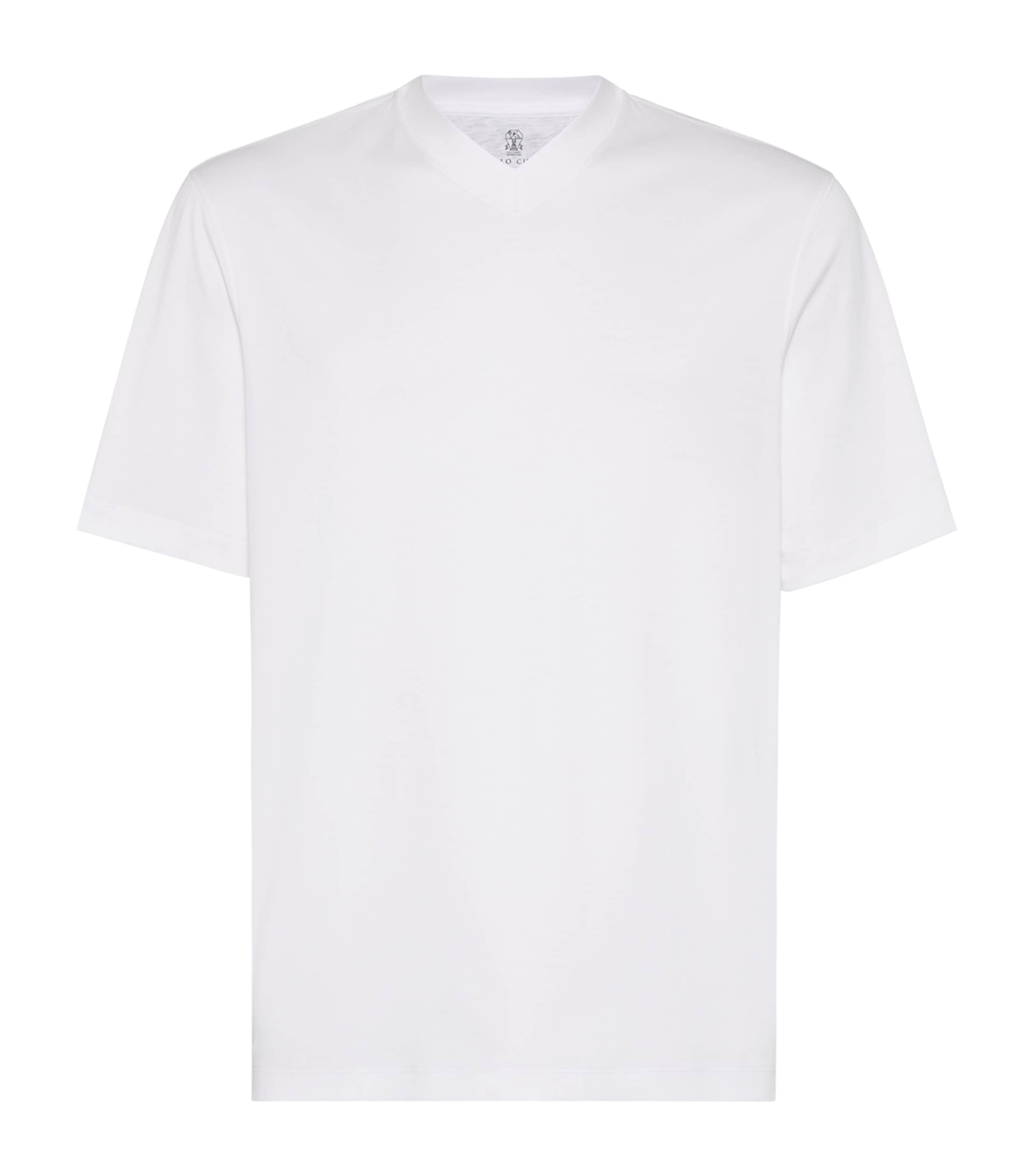 Cotton V-Neck T-Shirt
