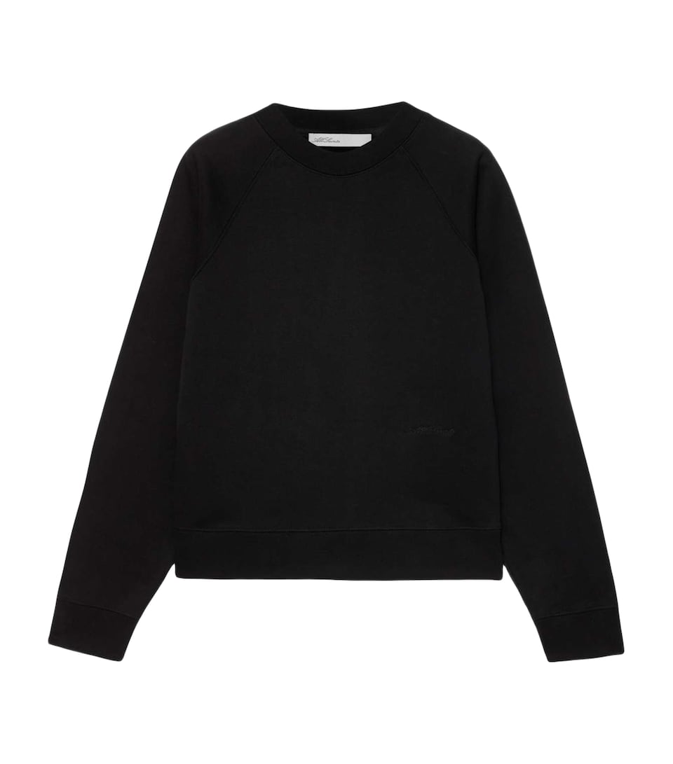 AllSaints Womens Lily Sweatshirt Jet Black