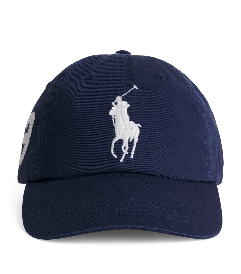 Polo Ralph Lauren Cotton Polo Pony Baseball Cap Newport Navy