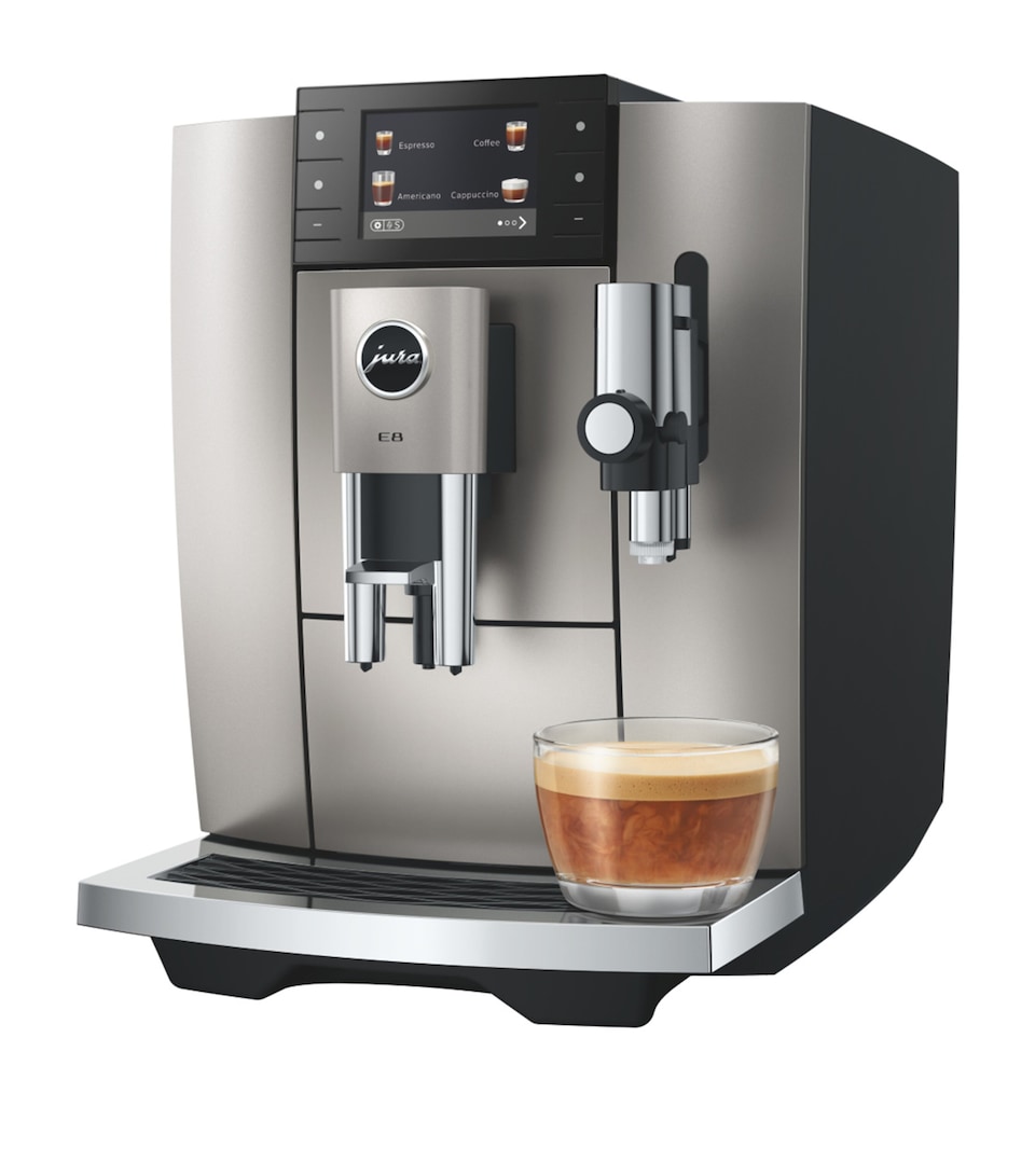 Jura E8 Coffee Machine Silver