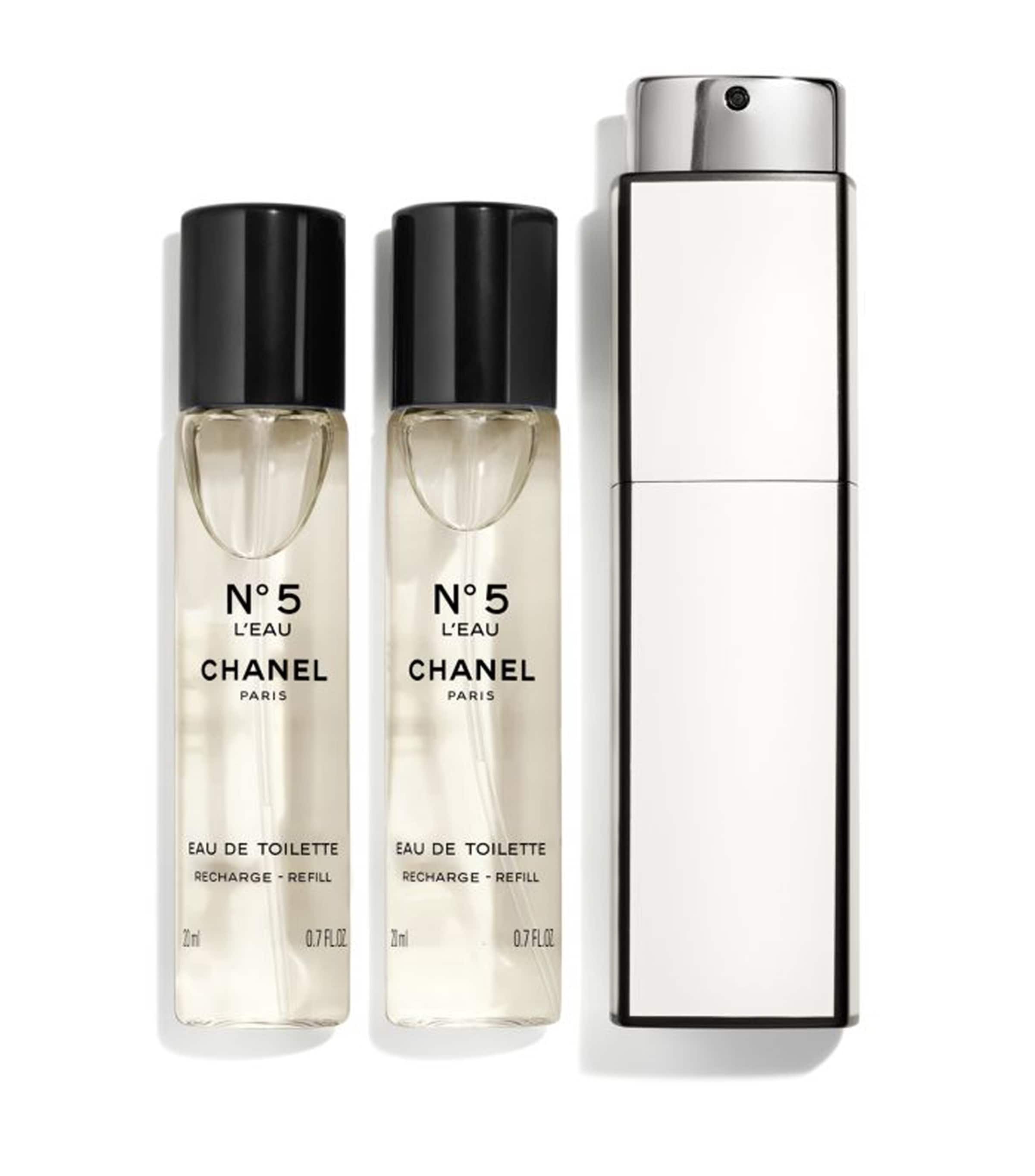 N°5 L'Eau Eau de Toilette Twist and Spray (3 x 20 ml)