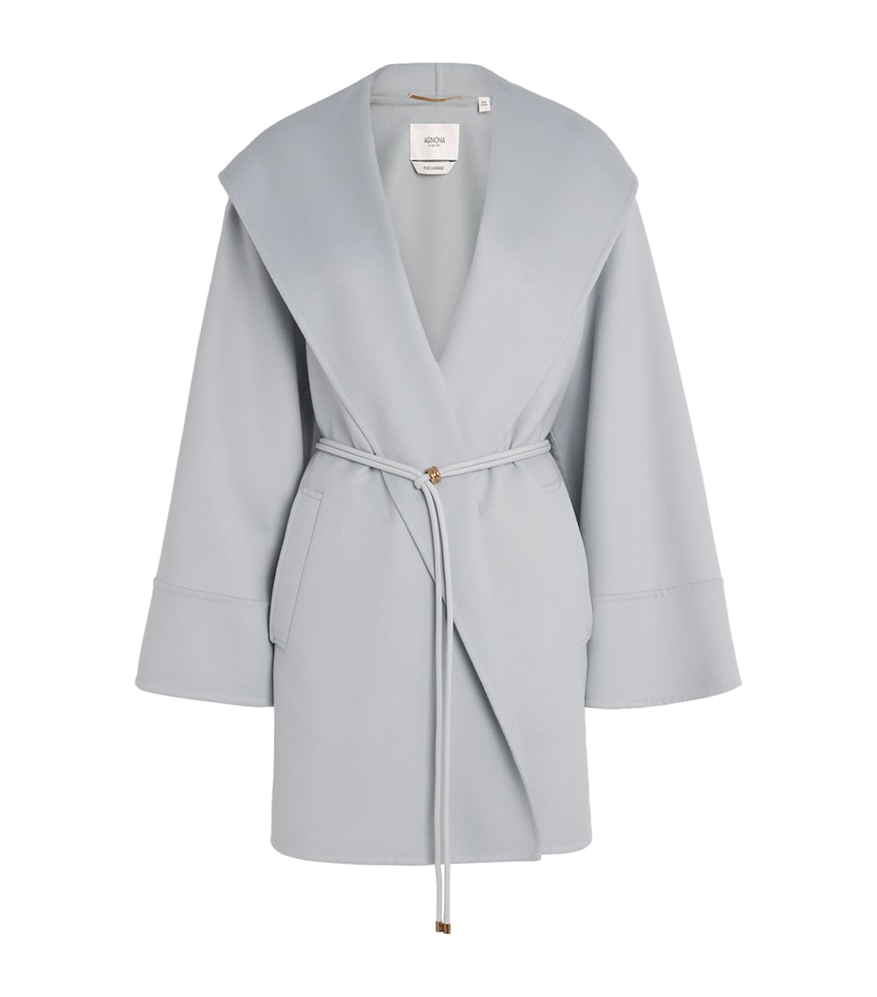 Cashmere Wrap Coat