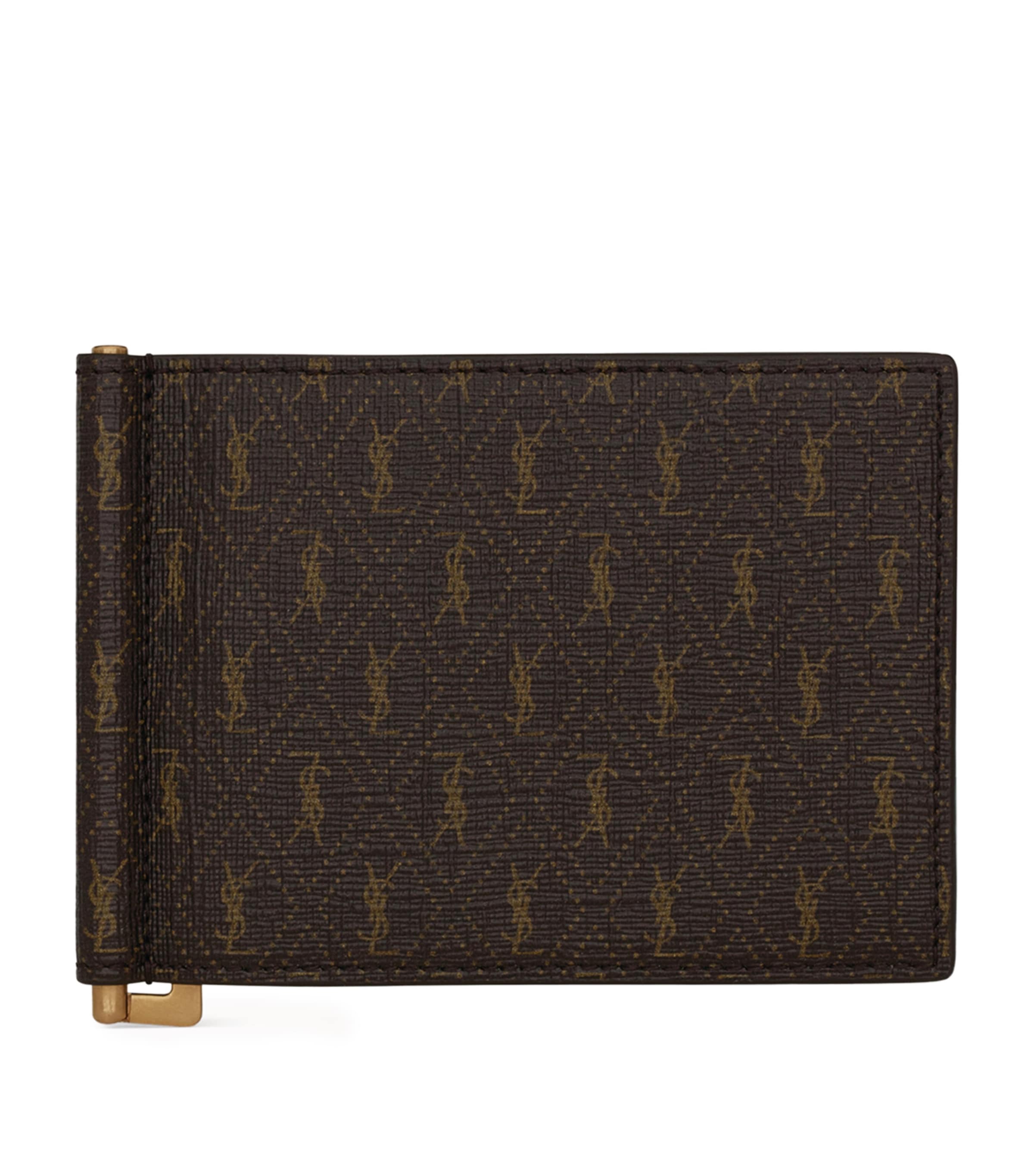Small Monogram Money Clip Wallet