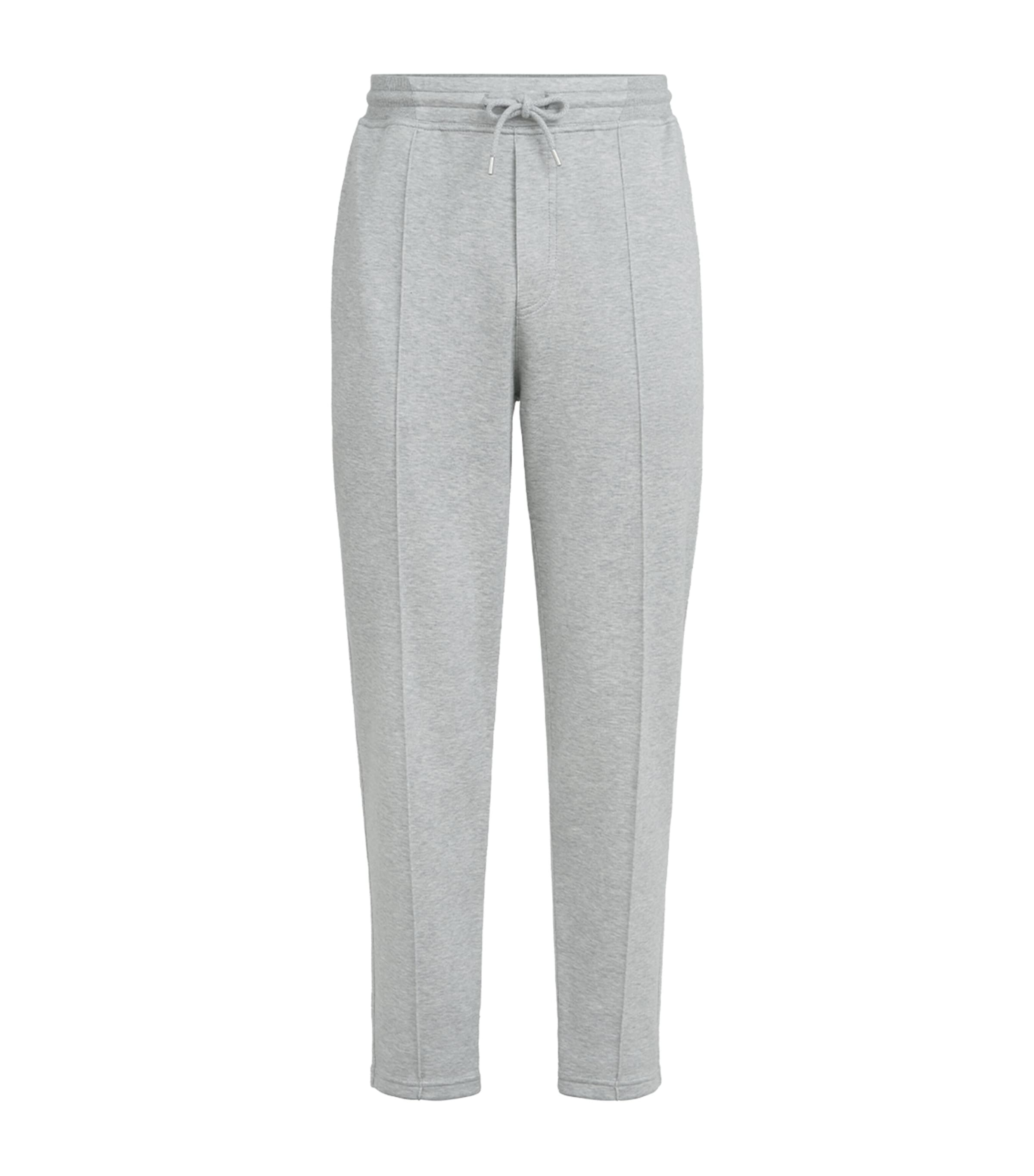 Brunello Cucinelli Mens Cotton-Blend French Terry Sweatpants