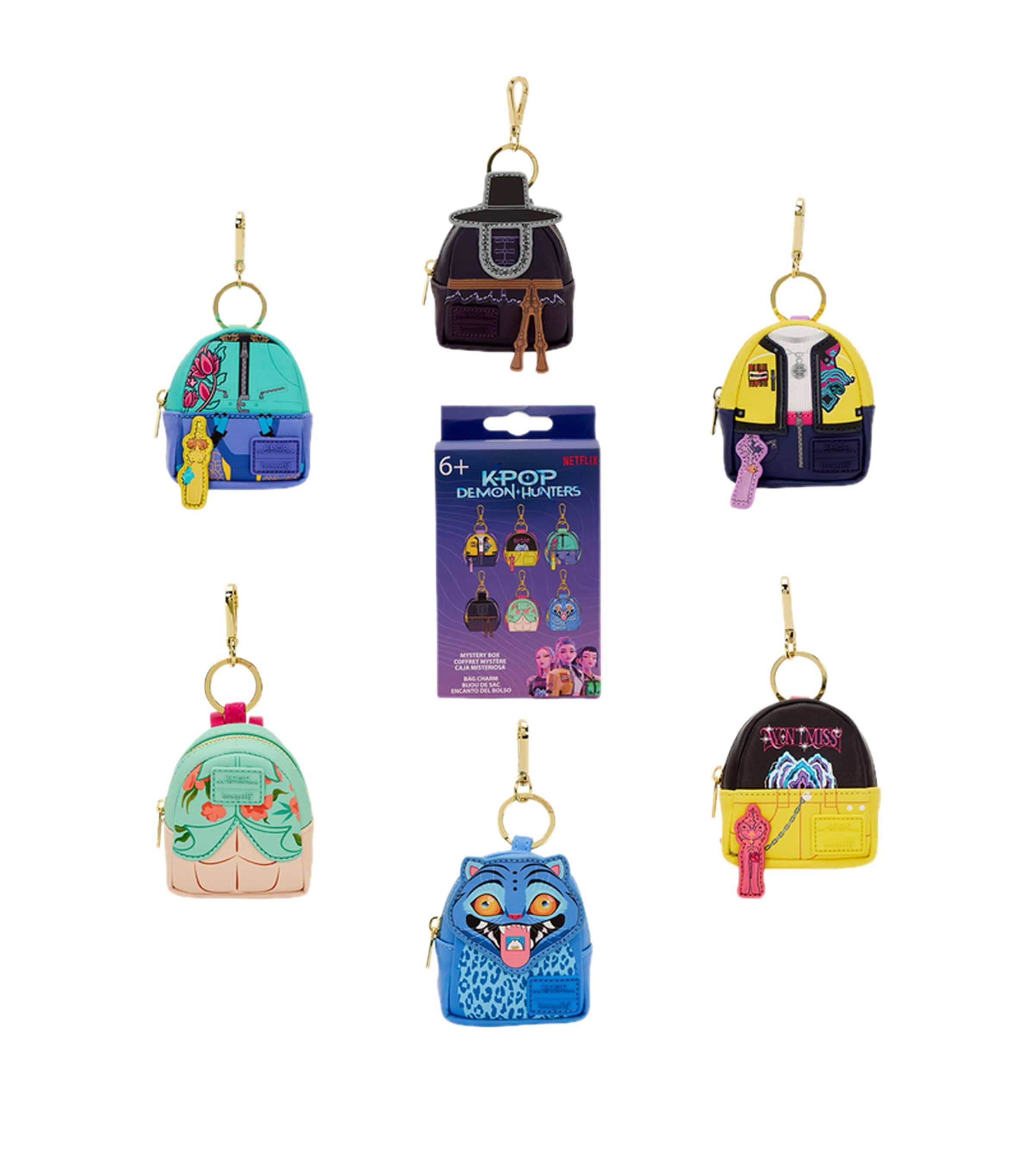 K-pop x Loungefly K-Pop Demon Hunters Mystery Bag Charm