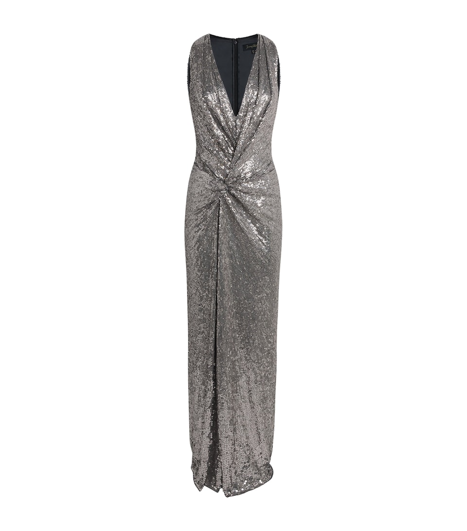 Embellished Isoline Gown
