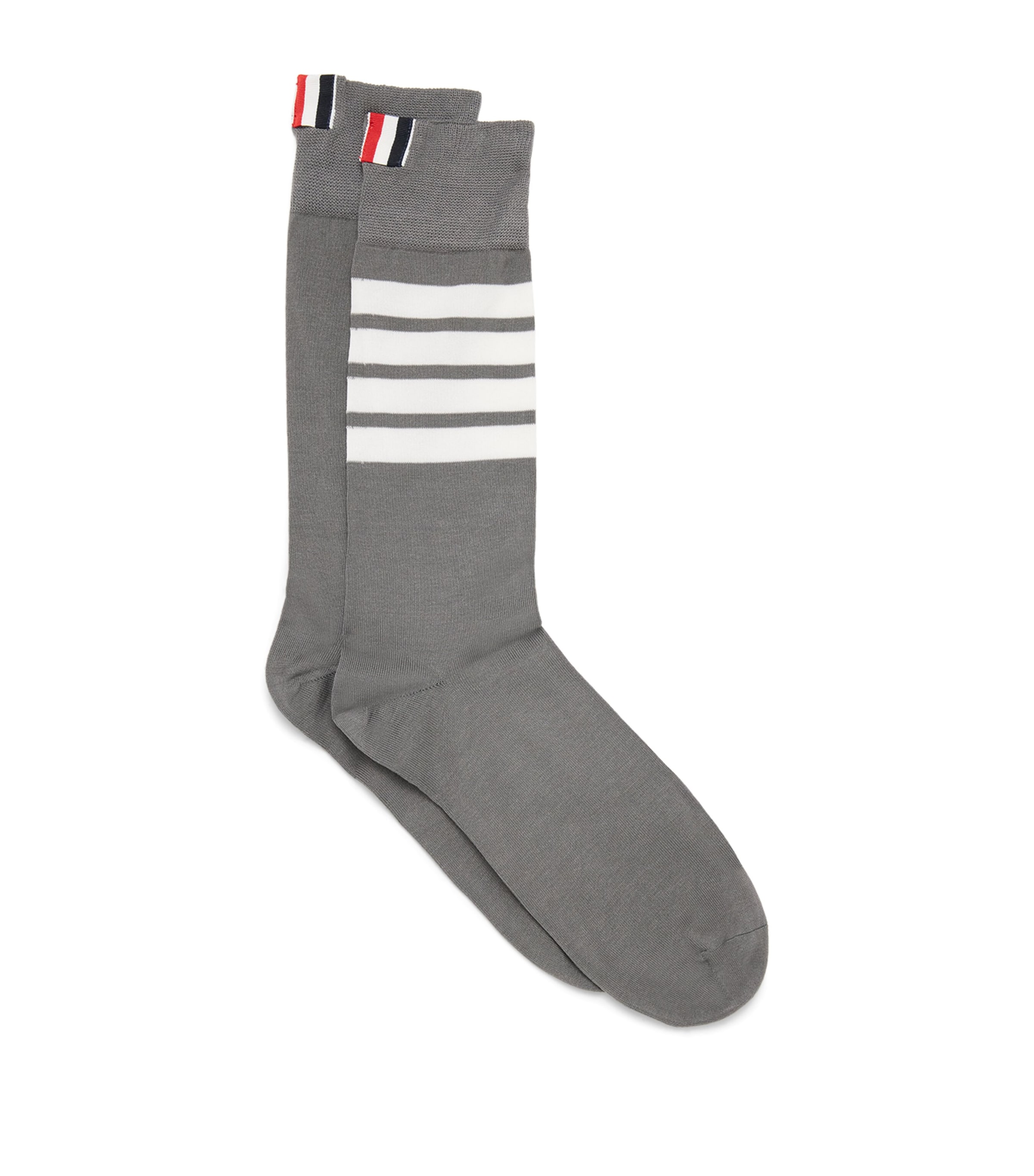 4-Bar Mid-Calf Socks