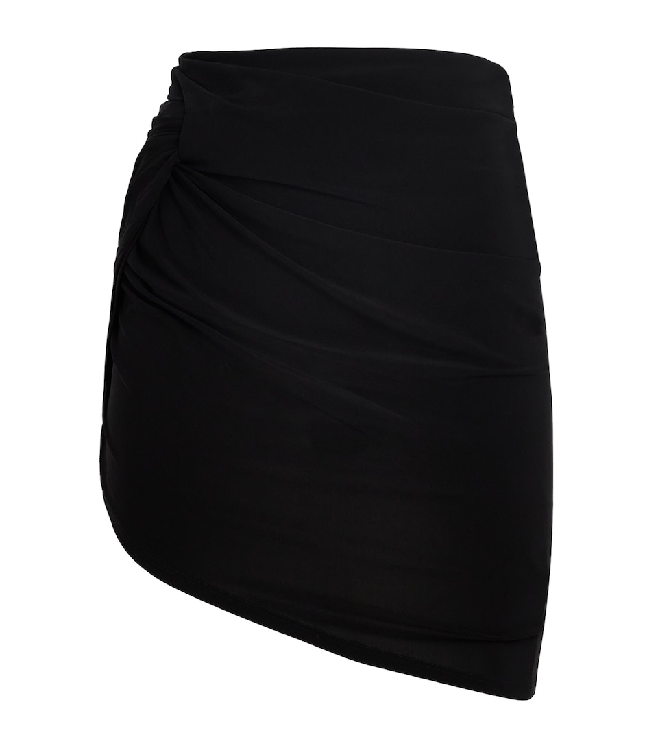 Asymmetric The Drapeado Mini Skirt