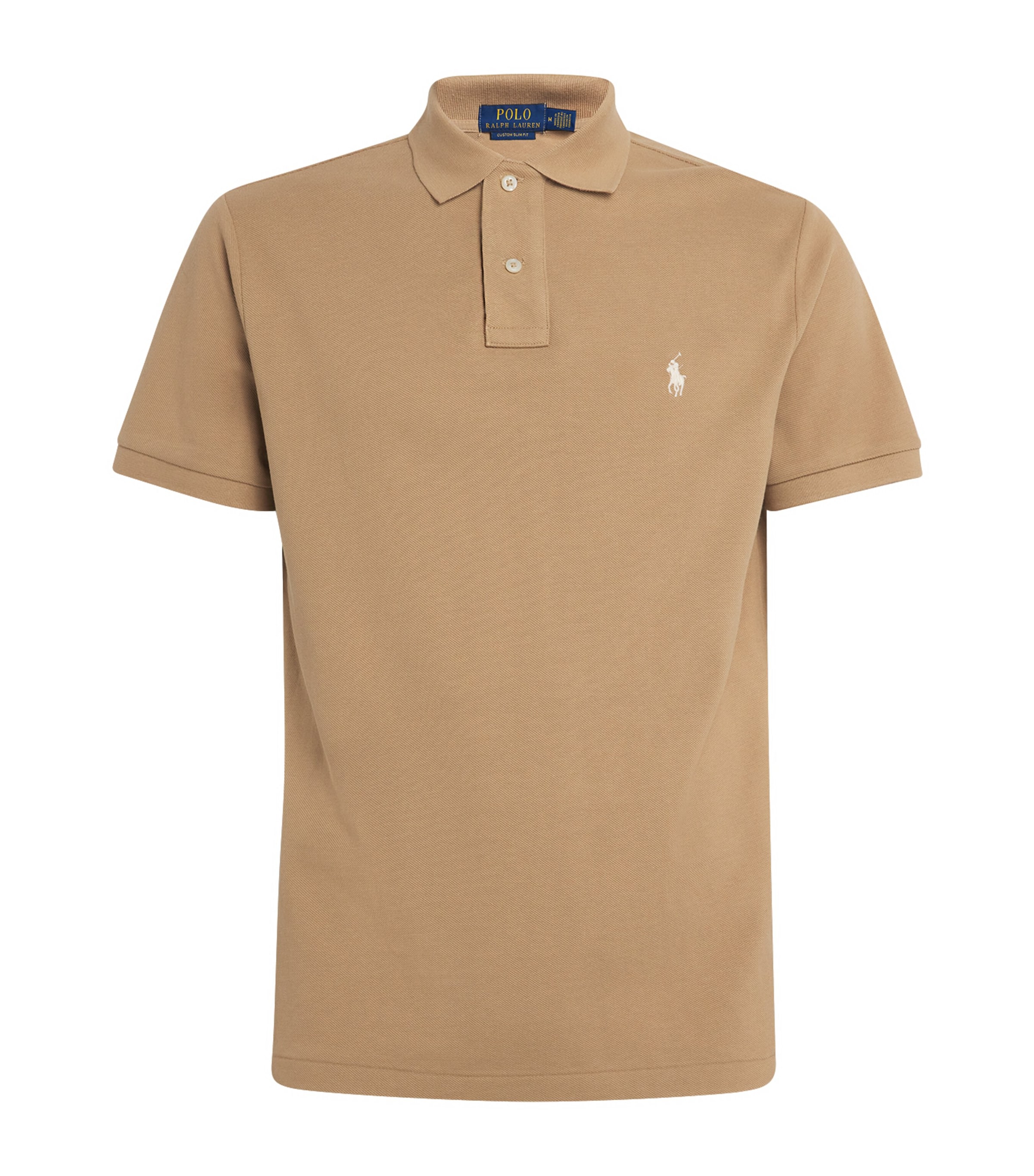 Cotton Mesh Custom-Fit Polo Shirt