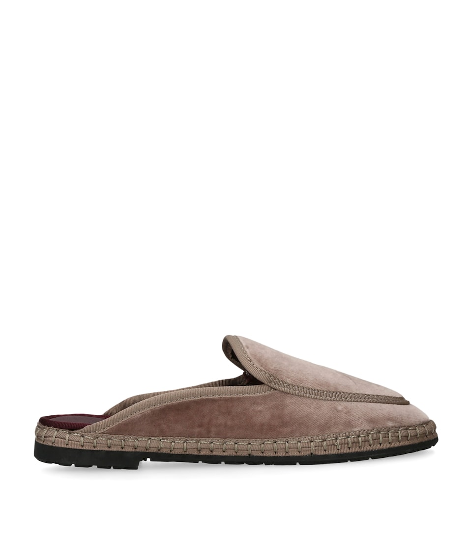 Velvet Bruna Slippers
