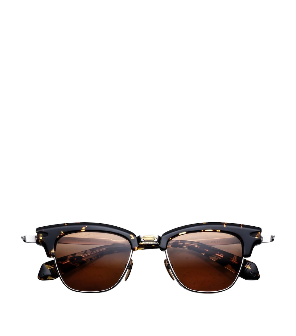 Jacques Marie Mage Tortoiseshell Sartre Square Sunglasses Tokyo