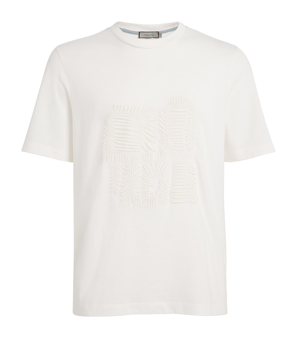 Cotton Embroidered T-Shirt